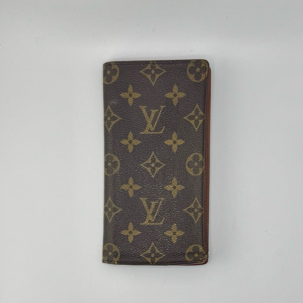 Louis Vuitton Vintage Bifold Checkbook Holder or Organizer